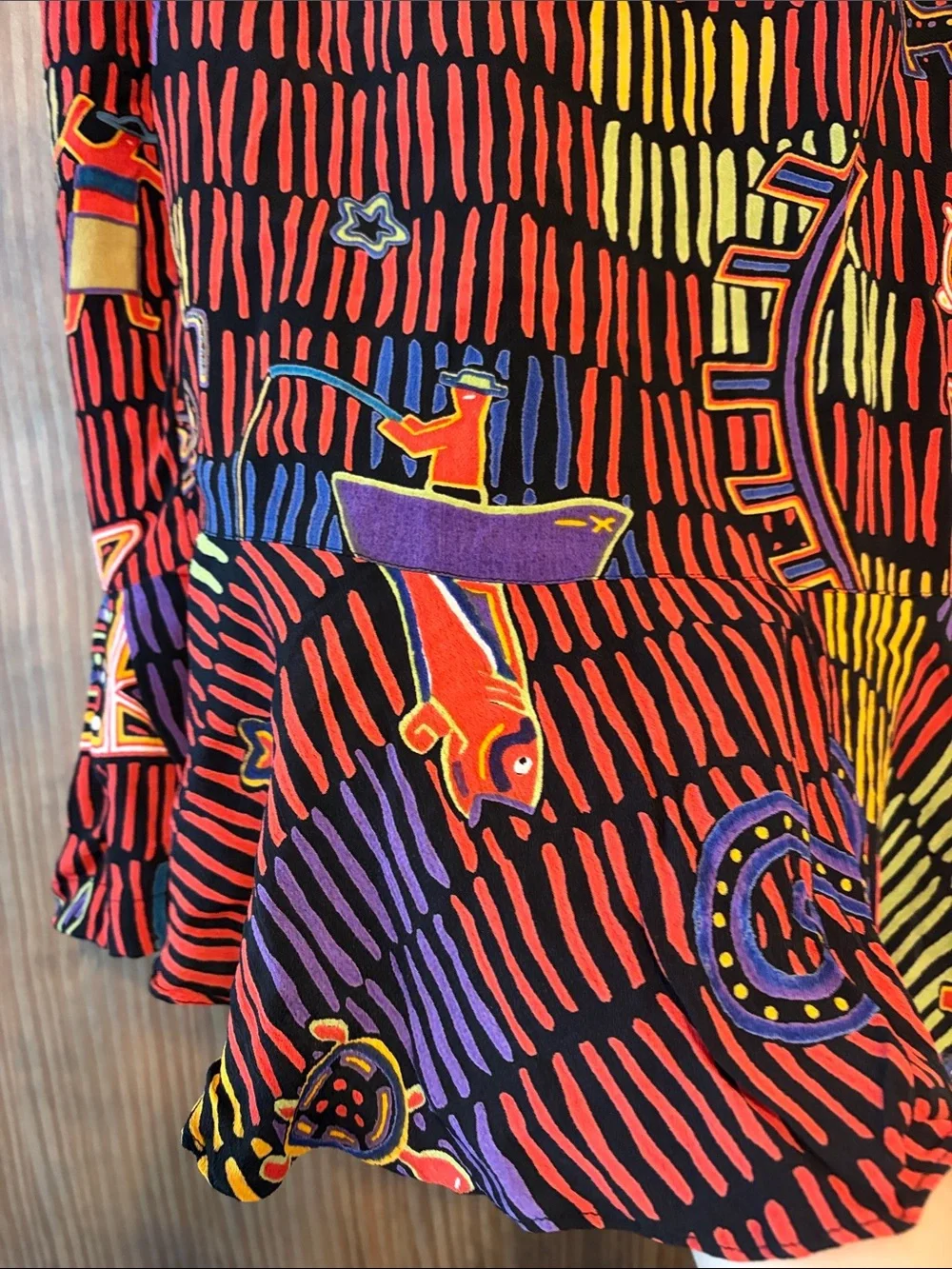 Vintage 90s Chico's Skirt Maxi Size 1
